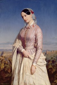 Portret van een vrouw, ca. 1846